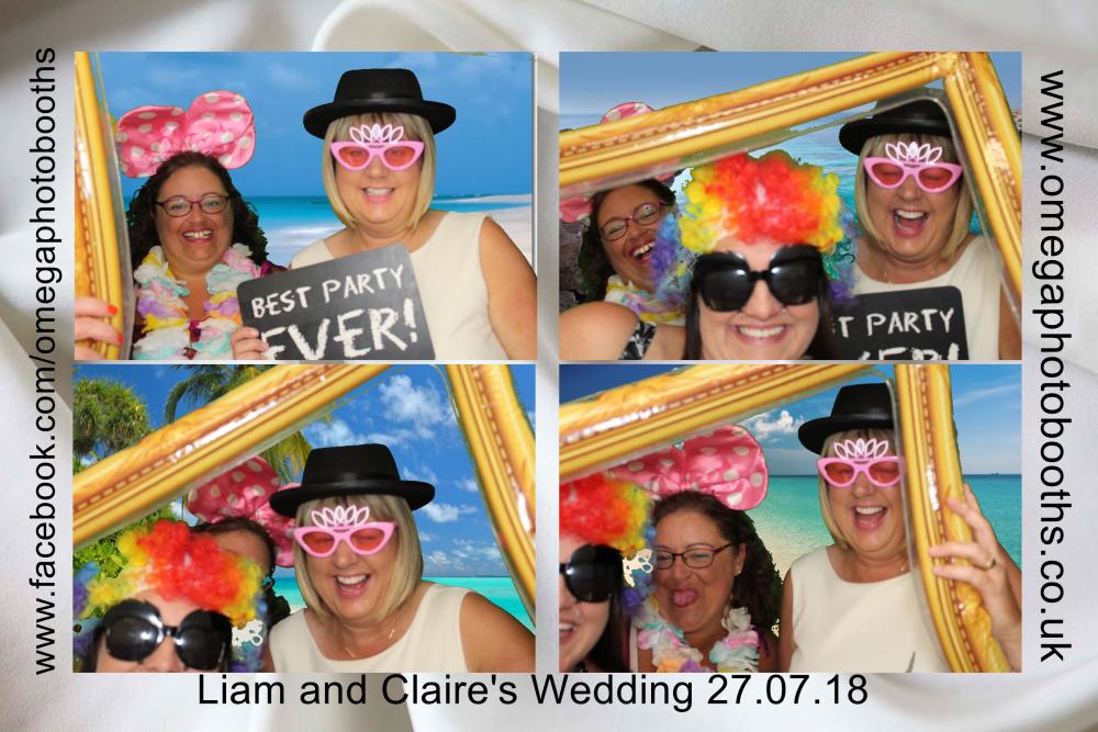 Liam & Claire's Wedding | View more photos from the event at gallery.omegaphotobooths.co.uk/u/Omega-Photobooths/Liam-Claires-Wedding